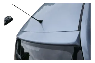 Fabia 6Y6 Schrägheck Heckklappe Kofferraumklappe hinten grau LF7U Scheibe - Bild 3