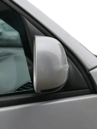VW Lupo Arosa elektrisch elektrischer Außenspiegel rechts silber grau LS7N +Glas - Bild 3