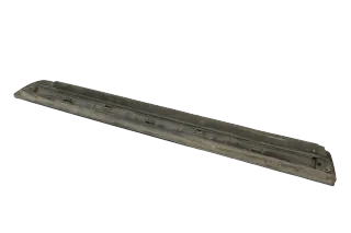 A4 B6 8E NUR Zierleiste Leiste Abdeckung Tür hinten rechts unten schwarz 8E0853 - Bild 5