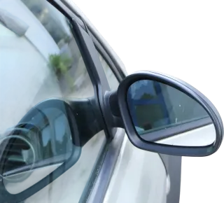 Toledo Altea 5P elektrischer Spiegel Außenspiegel rechts Glas schwarz - Bild 1
