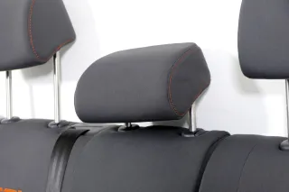 VW Golf 5 V Kopfstütze hinten in der Mitte mittig anthrazit dunkel Goal orange - Bild 2