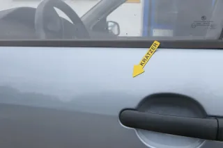 Fabia 6Y Kombi + Limousine Tür vorne links Fahrertür grau LF7U ohneAnbauteile - Bild 10