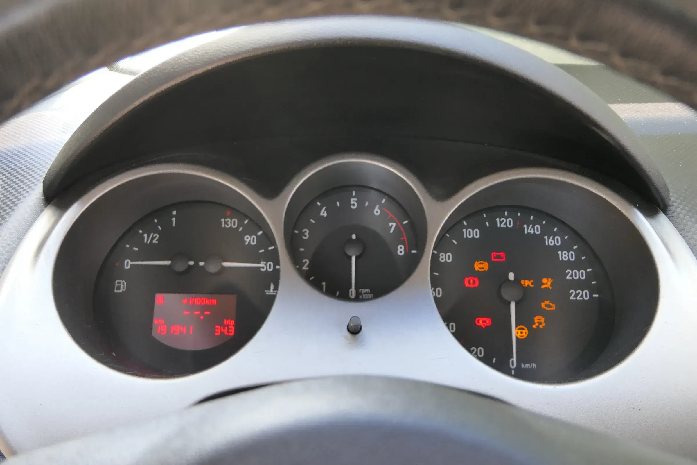 Seat Altea 5P Plus Tacho Tachometer 5P0920822F 1,6 BGU BSE BSF3 191.000km - Bild 1