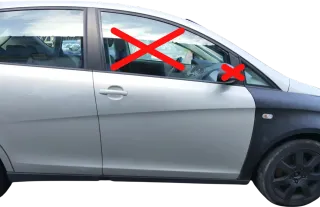 Seat Altea 5P XL Toled Tür vorn rechts Beifahrertür gelb beige LS1R -ohneAnbaute - Bild 1