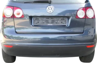Golf 5 5M1 Plus Stoßstange hinten Heckstoßstange Stoßfänger blau LC5F PDC - Bild 1