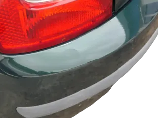 Skoda Fabia 6Y Schrägheck Stoßstange hinten Heckstoßstange grün LF8C - Bild 18