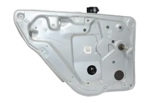 Skoda Fabia 6Y mechanischer Fensterheber Gestänge hinten links 6Y0839655 Kurbel - Bild 1