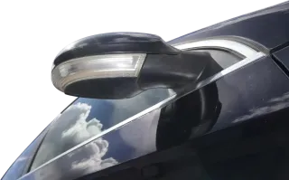 VW Passat 3C elektrischer Spiegel Außenspiegel rechts m.Glas Blinke schwarz LC9X - Bild 4