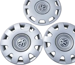 original 4 Stück VW Passat 3B 3BG Radkappe Radzierkappe 15 Zoll 3B0601147D - Bild 2
