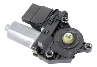 VW Golf 5 Plus 5M elektrischer Fensterheber Motor hinten links 1K0959703F L04 - Bild 1