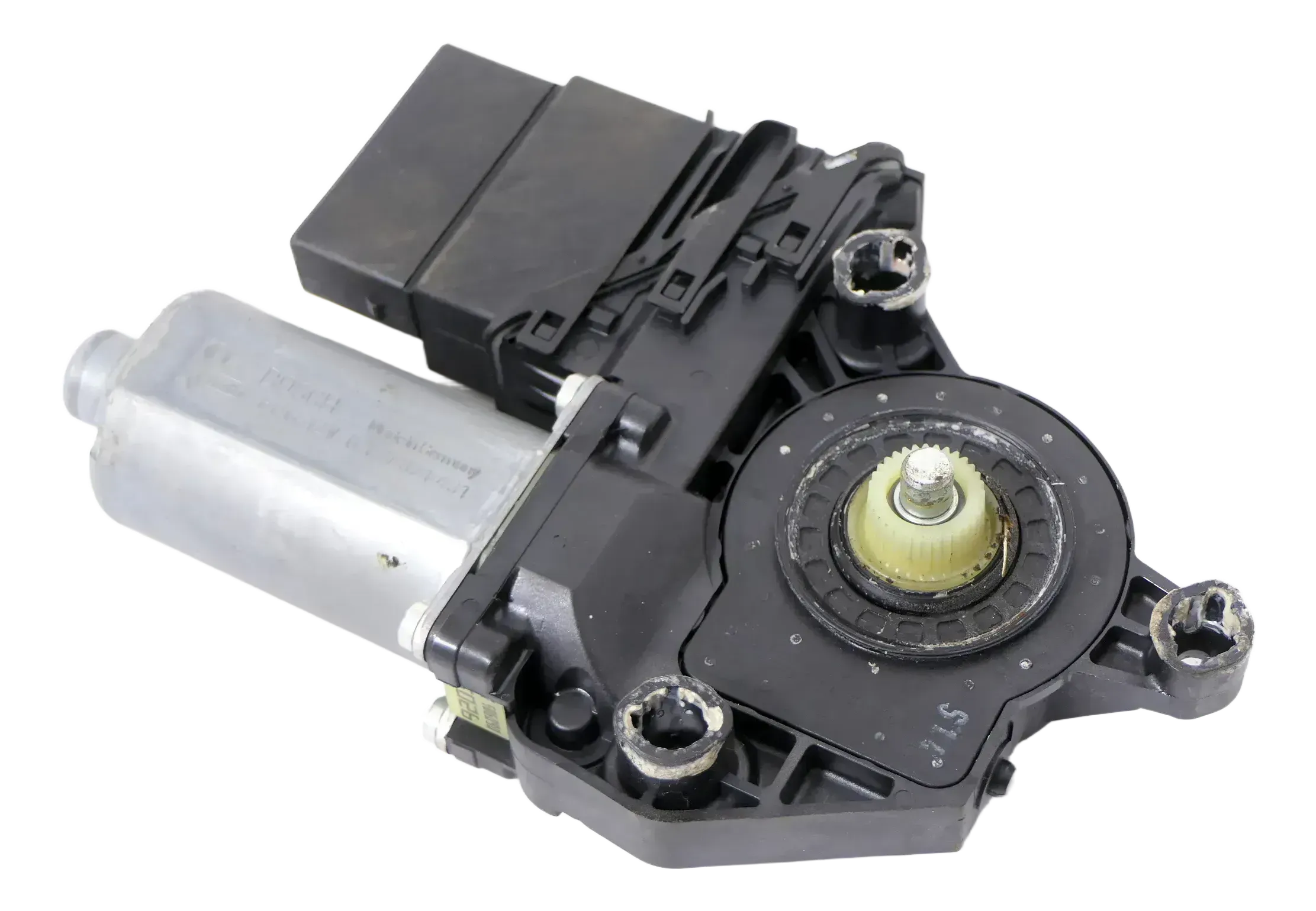 VW Golf 5 Plus 5M elektrischer Fensterheber Motor hinten links 1K0959703F L04 - Bild 1