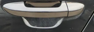 1x VW Passat 3C Türgriff Tür Griff vorne / hinten links außen schwarz LC9X - Bild 2