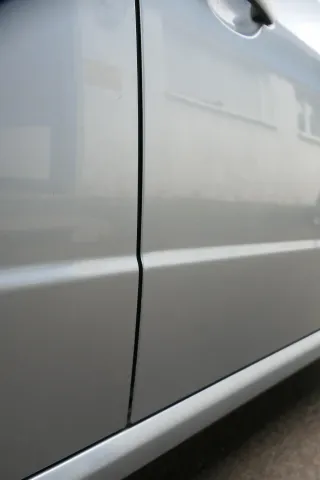 Skoda Fabia 6Y Kombi Limousine Tür vorne rechts Beifahrertür grau LF7U - Bild 4