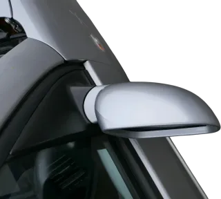 VW Lupo Arosa elektrisch elektrischer Außenspiegel rechts silber grau LS7N +Glas - Bild 5