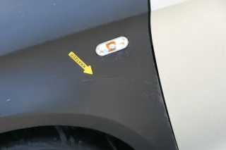 Seat Altea 5P Kotflügel vorne links schwarz unlackiert 5P0821021A - Bild 3