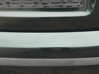 Skoda Fabia 6Y Schrägheck Stoßstange hinten Heckstoßstange grün LF8C - Bild 3