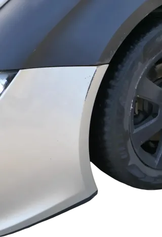 Seat Altea 5P Stoßstange vorne Frontstoßstange Stoßfänger gelb beige LS1R +Grill - Bild 9