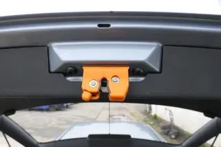 Fabia 6Y6 Schrägheck Heckklappe Kofferraumklappe hinten grau LF7U Scheibe - Bild 10