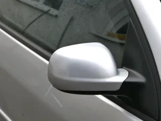 VW Lupo Arosa elektrisch elektrischer Außenspiegel rechts silber grau LS7N +Glas - Bild 1