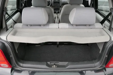 VW Lupo Arosa Hutablage Abdeckung Kofferraum Abdeckung hinten grau mängel
