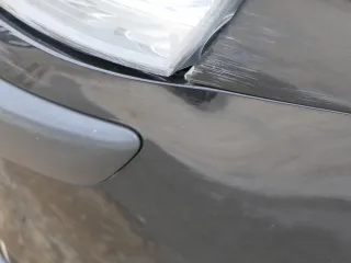VW Golf 5 1K V Stoßstange vorne Frontstoßstange Stoßfänger LC9Z schwarz - Bild 9