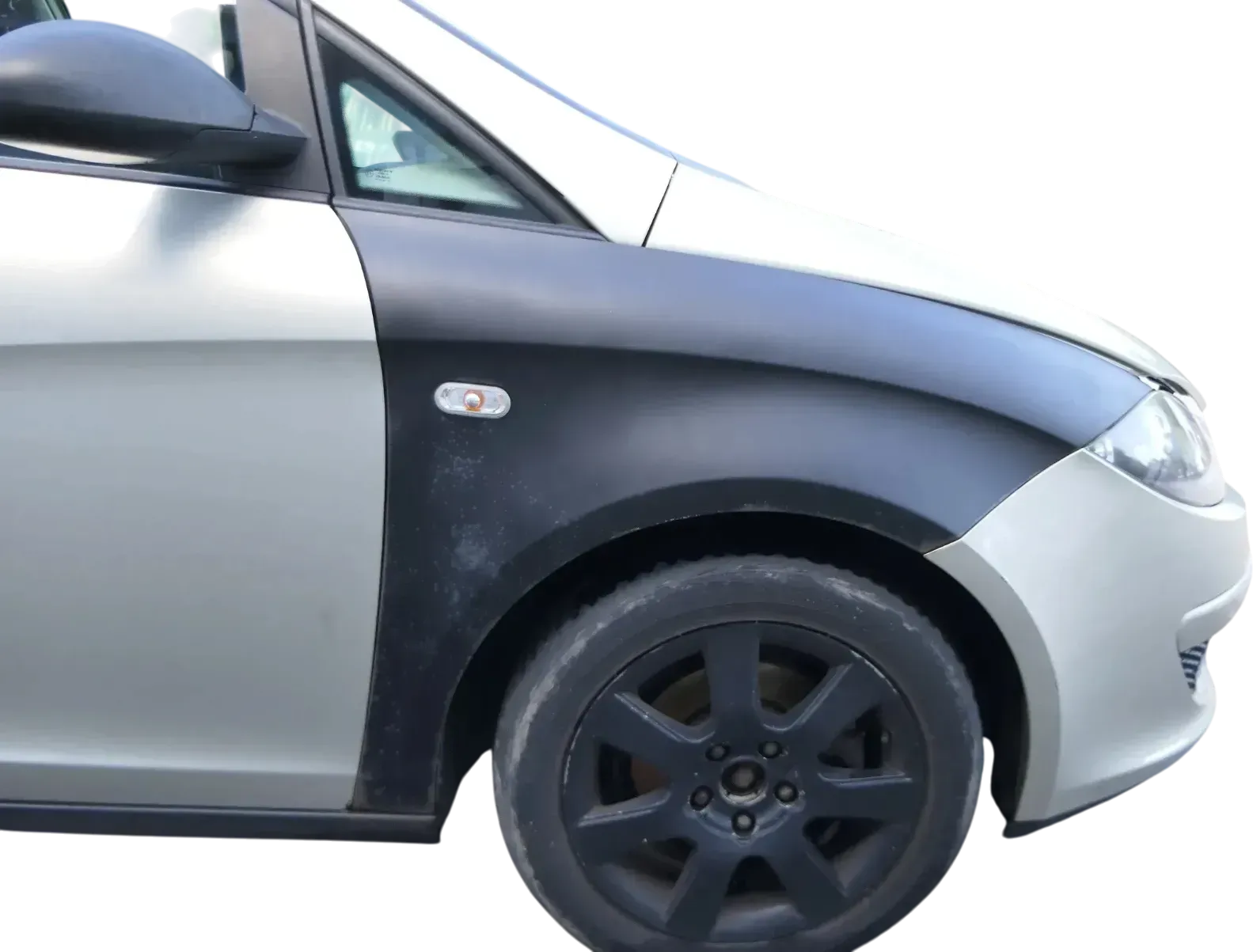Seat Altea 5P Kotflügel vorne rechts schwarz unlackiert  5P0821022A - Bild 1
