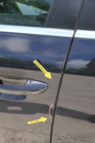 VW Passat 3C Kombi /Limousine Tür vorne links Fahrer schwarz LC9X -ohneAnbauteil - Bild 13