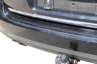VW Passat 3C Kombi Stoßstange hinten Heckstoßstange schwarz LC9X Stoßfänger - Bild 4