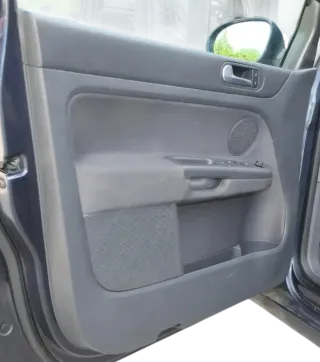 VW Golf Plus 5M 1x Türverkleidung Verkleidung Tür vorne links schwarz Türgriff - Bild 4