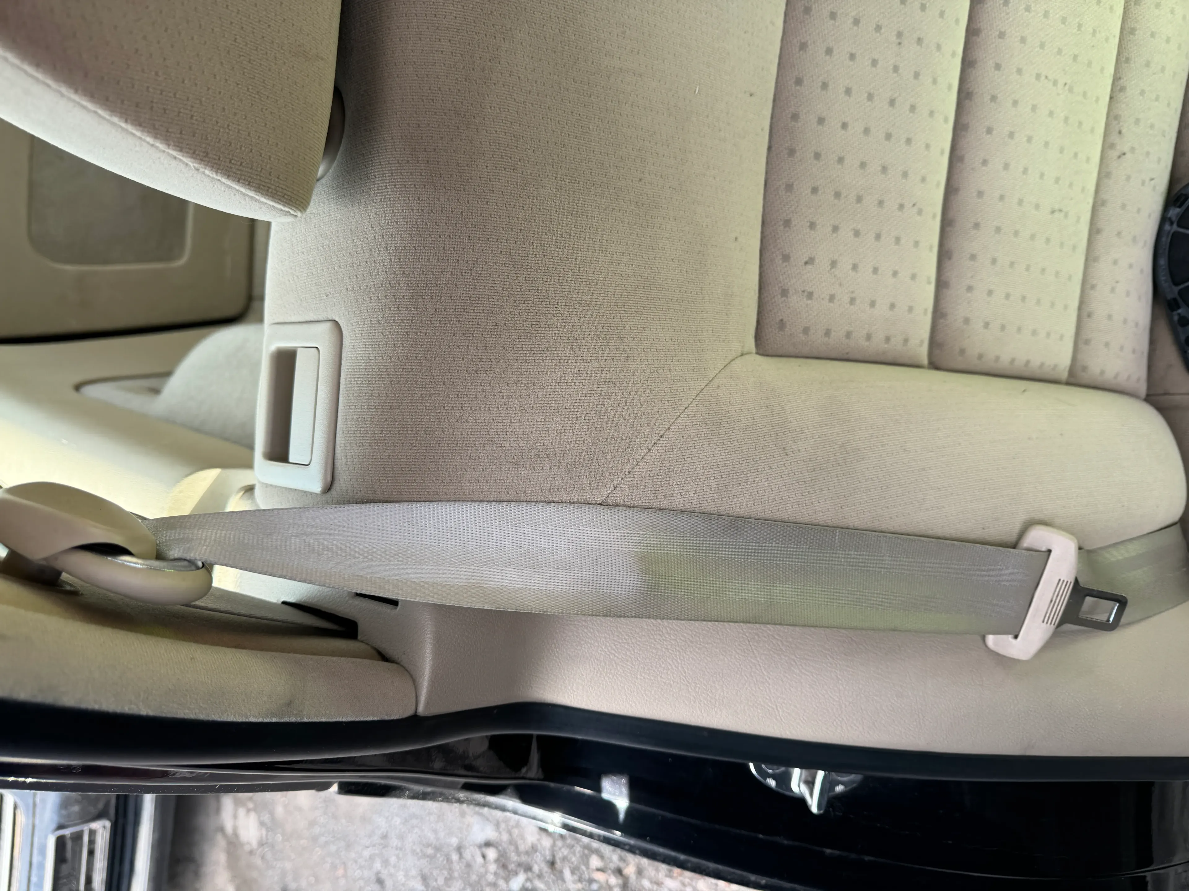 VW Golf 4 1J Kombi Variant Gurt besch beige 1J6857806D HCR hinten rechts - Bild 1