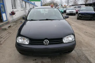 VW Golf 4 1J Stoßstange vorne Stoßfänger vorn schwarz LC9Z Frontstoßstange - Bild 1