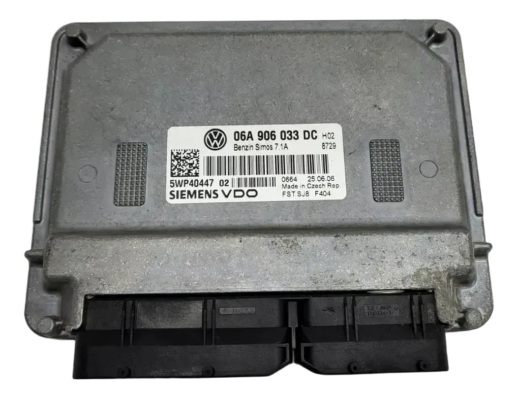 VW Golf Plus 5M Steuergerät Motor 06A906033DC BSE 1,6 75kw 101PS - Bild 1