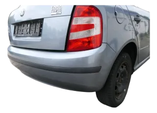 Skoda Fabia 6Y Schrägheck Stoßstange hinten Heckstoßstange grau LF7U - Bild 7