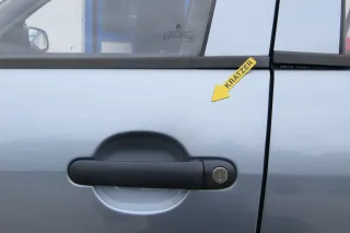 Fabia 6Y Kombi + Limousine Tür vorne links Fahrertür grau LF7U ohneAnbauteile - Bild 11