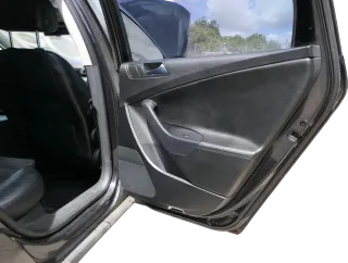 VW Passat 3C Variant Türverkleidung Verkleidung Tür hinten rechts Leder schwarz - Bild 6