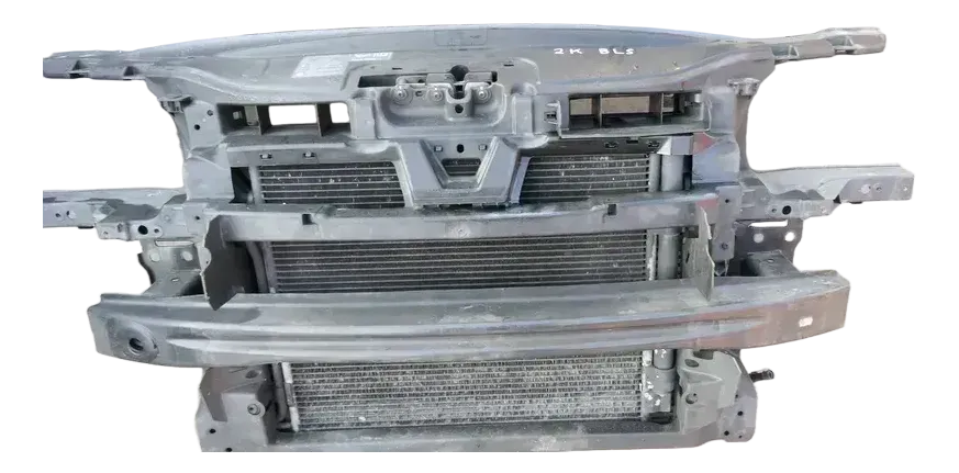 VW Caddy 2K Schloßträger mit Kühler Kondensator Ladeluftkühler Klimaanlage - Bild 1