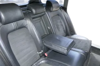 Passat 3C B6 Kombi Sitz Rückbank Sitzfläche Sitze schwarz Rücksitz Leder alcanta - Bild 6