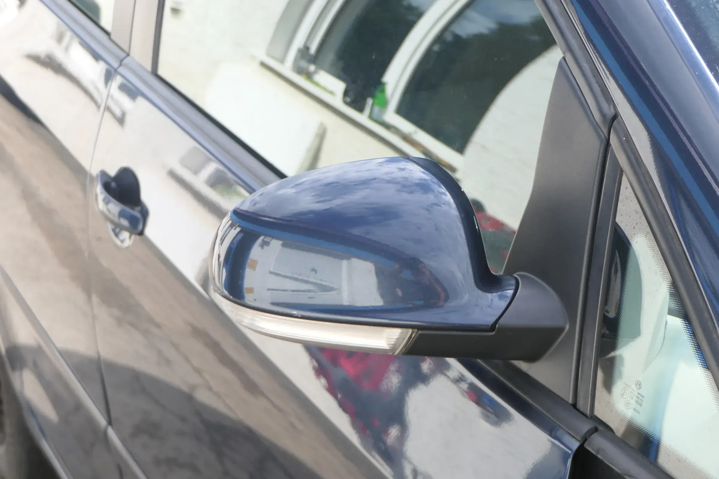 Golf 5M Plus elektrischer Spiegel Außenspiegel rechts Blinker blau LC5F memory - Bild 1