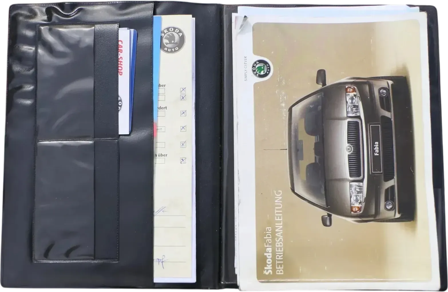 Skoda Fabia 6Y Bordbuch Bordmappe mit Bedienungsanleitung Anleitung Beschreibung - Bild 1