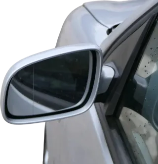 VW Lupo Arosa elektrischer Spiegel Außenspiegel links silber LS7N grau + Glas - Bild 5