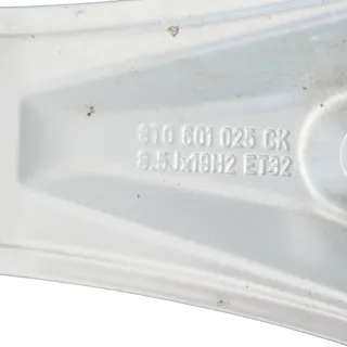 1x Audi A5 S5 Alufelge Felge 8T0601025CK 8,5Jx19 H2 ET32 ORIGINAL von NEUWAGEN - Bild 5