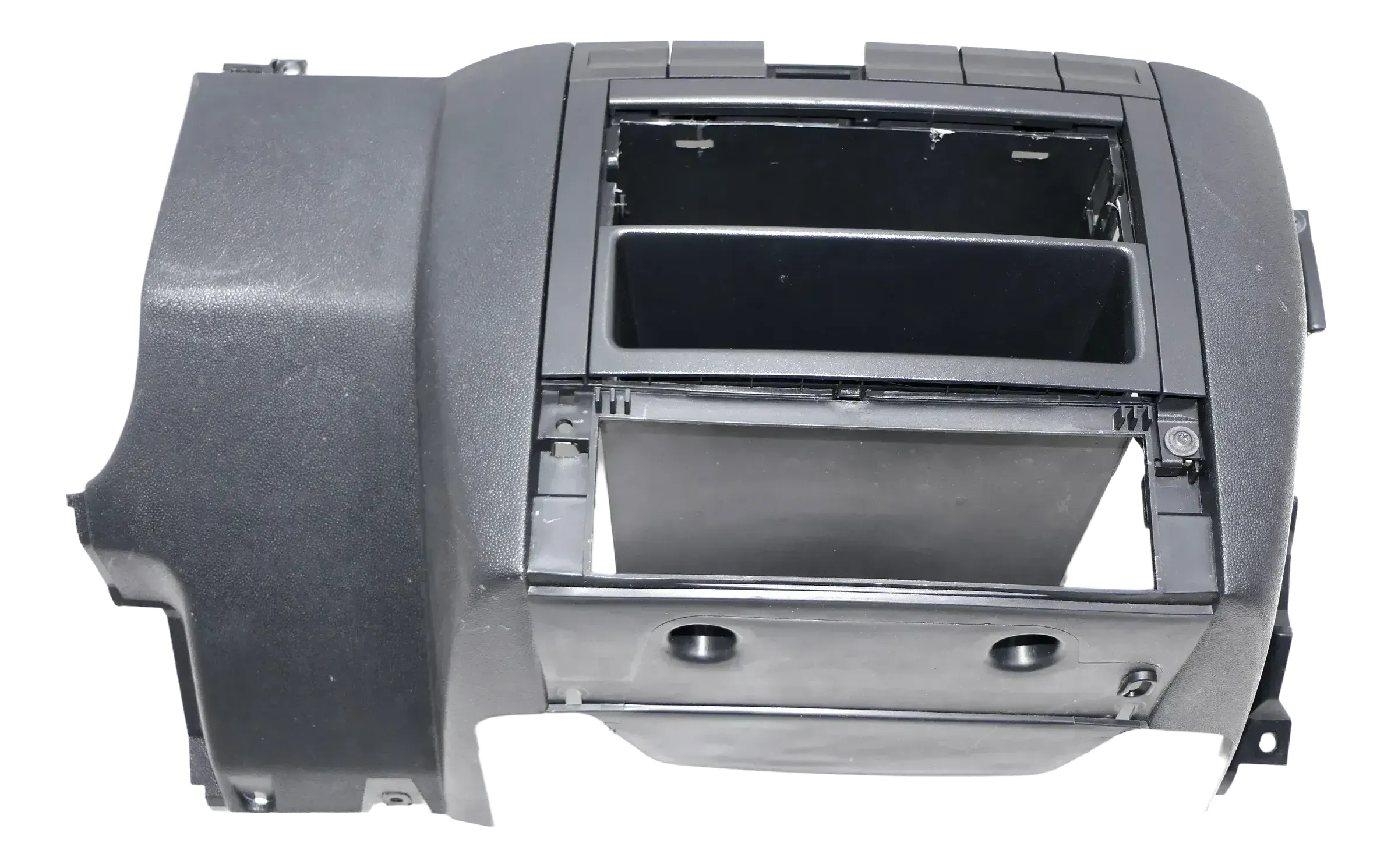 Skoda Fabia 6Y Mittelkonsole Verkleidung um Radio schwarz 6Y1858089A 47H - Bild 1