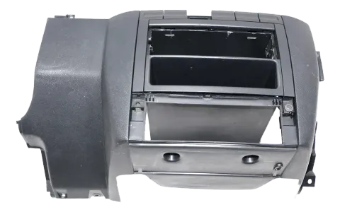 Skoda Fabia 6Y Mittelkonsole Verkleidung um Radio schwarz 6Y1858089A 47H