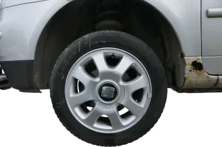 4x Seat Arosa Polo 6N2 Lupo Alufelgen Reifen 185/55 R14 80 Allwetterreifen 4-7mm - Bild 9