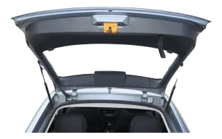 Fabia 6Y6 Schrägheck Heckklappe Kofferraumklappe hinten grau LF7U Scheibe - Bild 8