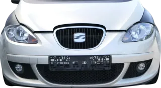 Seat Altea 5P Stoßstange vorne Frontstoßstange Stoßfänger gelb beige LS1R +Grill - Bild 1