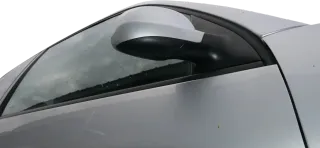 VW Lupo Arosa elektrisch elektrischer Außenspiegel rechts silber grau LS7N +Glas - Bild 6