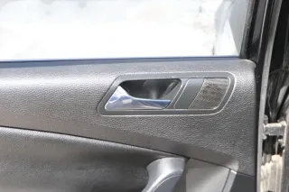VW Passat 3C Variant Türverkleidung Verkleidung Tür hinten links Leder schwarz - Bild 4