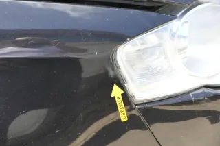 VW Passat 3C Kotflügel vorne rechts blau grau LC5F 3C0821022 - Bild 7