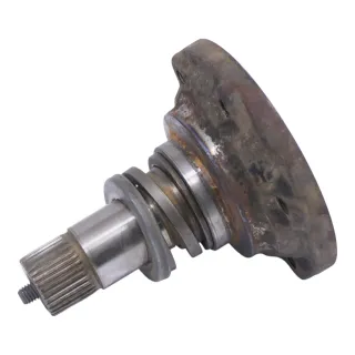 VW Passat 3C Touran Golf 1K Flanschwelle Flansch an Getriebe 02A409343C - Bild 3
